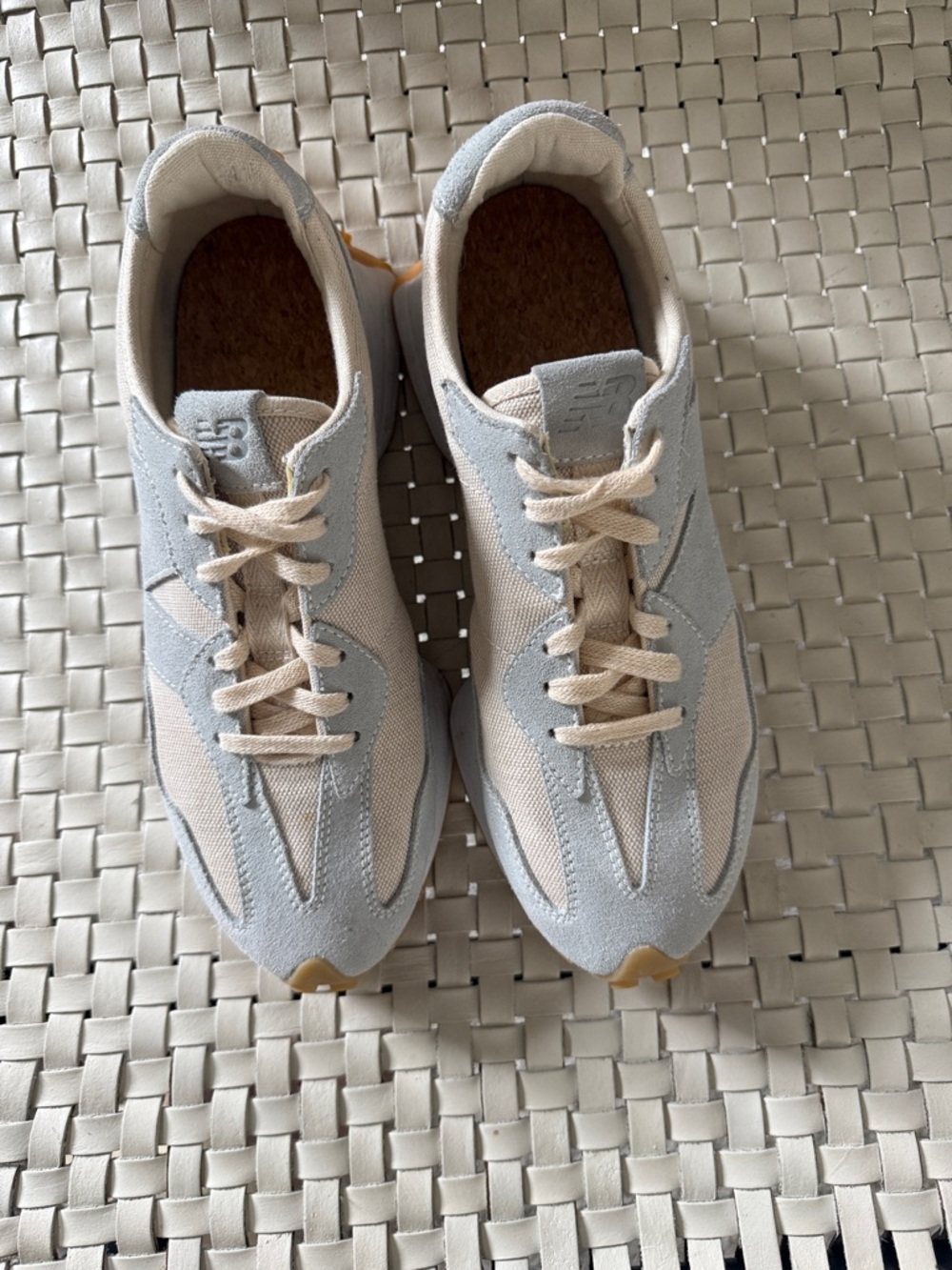 New Balance Women’s Rare 327 Undyed (Beige) - Picture 3 of 3